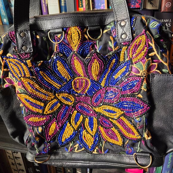 Beautiful Guatemalan sparkle handbag - Picture 2 of 6